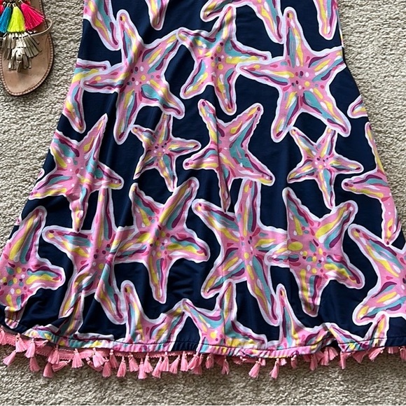 Simply Southern Starfish Print Dress - Picture 3 of 7